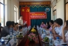 Ông Huỳnh Khắc Nguyên – Phó chủ tịch Hội nông dân Việt Nam tỉnh phát biểu tại Hội thảo Thực trạng và các giải pháp làm thiểu tình trạng tảo hôn và hôn nhân cận huyết thống